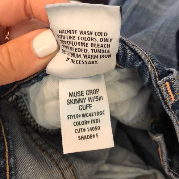 Hudson Jeans “Muse crop” Skinny Jean - Picture 8 of 8